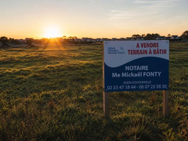 Terrain vente à Coutances, Tourville-sur-sienne