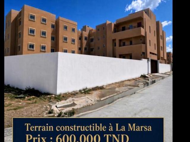 Terrain vente à المرسى, تونس