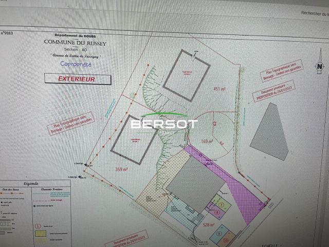 Terrain vente à Pontarlier, Le Russey