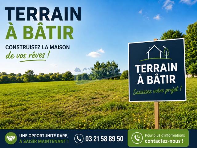 Terrain vente à Arras, Tincques