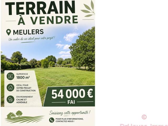 Terrain vente à Dieppe, Meulers