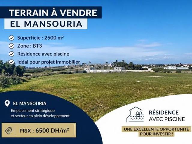 Propriété vente à Mansouria, Gharb-Chrarda-Beni Hssen