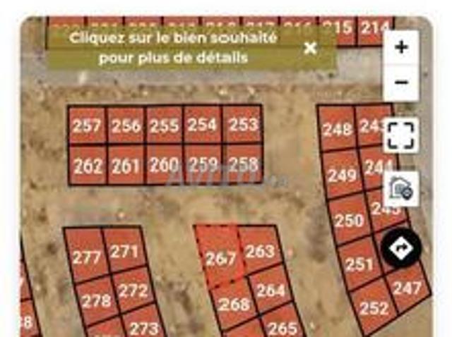 Propriété vente à Sidi Allal El Bahraoui