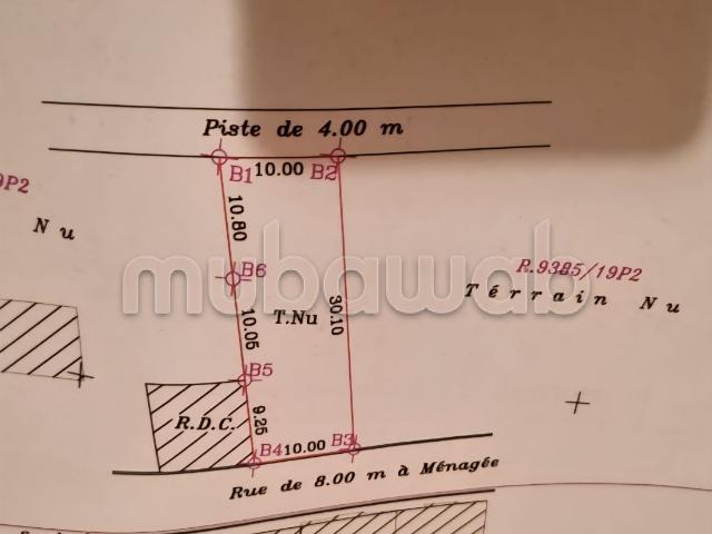 Terrain vente à Martil, Tanger-Tétouan