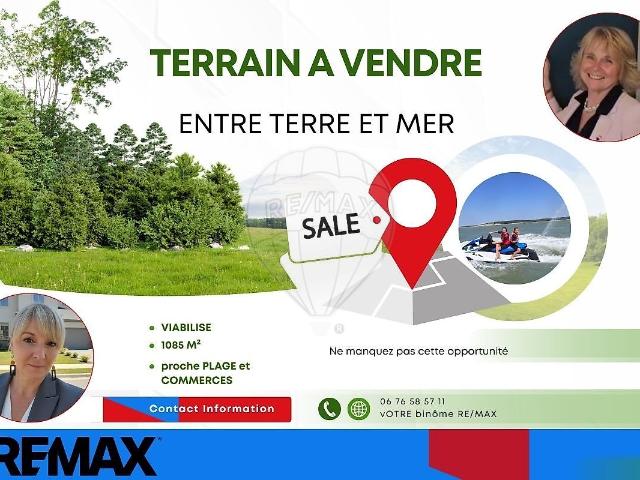 Terrain vente à Rochefort, La Tremblade
