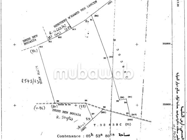 Terrain vente à Berrechid, Gharb-Chrarda-Beni Hssen
