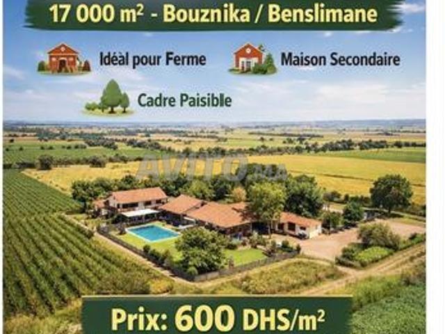 Propriété vente à Gharb-Chrarda-Beni Hssen