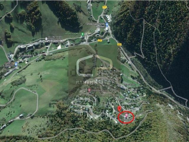 Terrain vente à Mas Dessous, Aillon-le-Jeune
