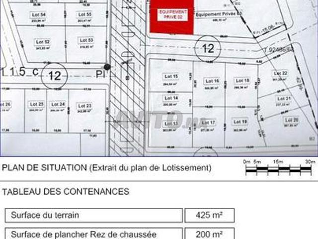 Propriété vente à Bouskoura, Gharb-Chrarda-Beni Hssen