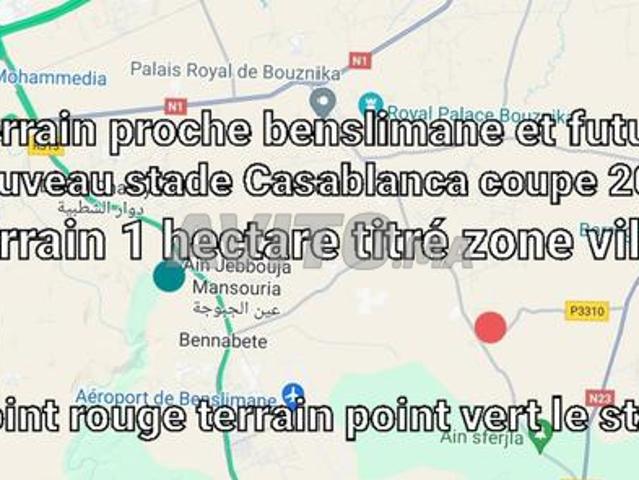 Propriété vente à Slimane, Gharb-Chrarda-Beni Hssen