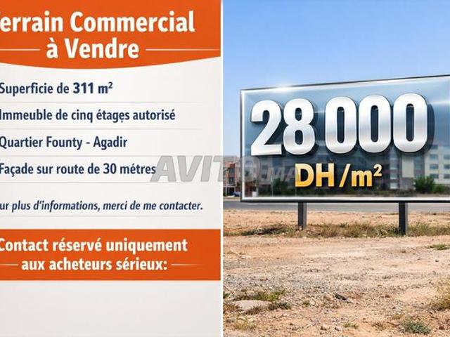 Propriété vente à Haut Founty, Agadir