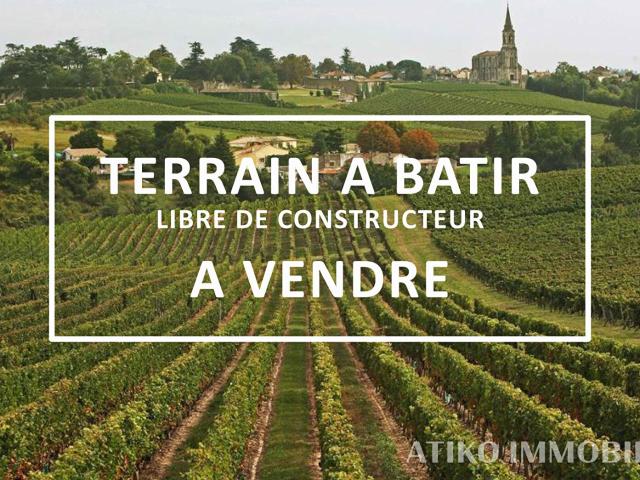 Terrain vente à Blaye, Bourg