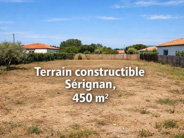 Terrain vente à Béziers, Sérignan