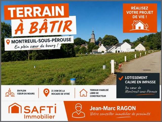 Terrain vente à Fougères-Vitré, Bretagne