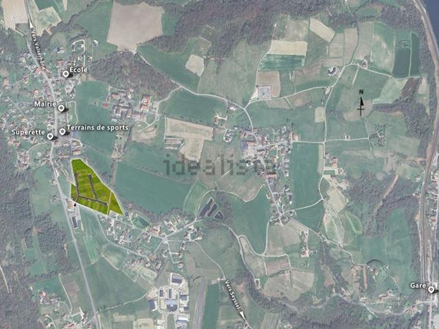 Terrain vente à Gignez, Corbonod