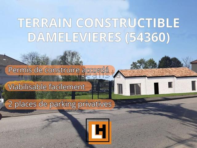 Terrain vente à Damelevières, Meurthe-et-Moselle