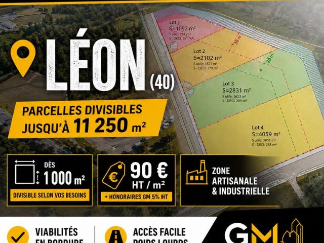 Terrain vente à Dax, Léon