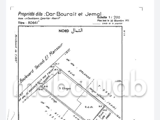 Terrain vente à Anfa, Gharb-Chrarda-Beni Hssen