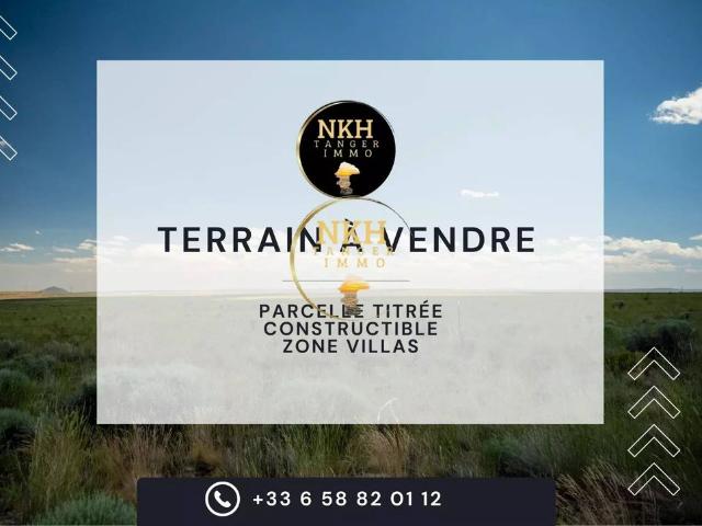 Terrain vente à Tangero, Tanger-Tétouan