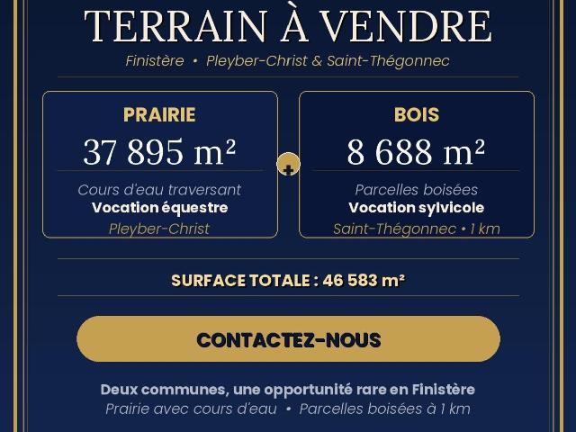 Terrain vente à Morlaix, Bretagne