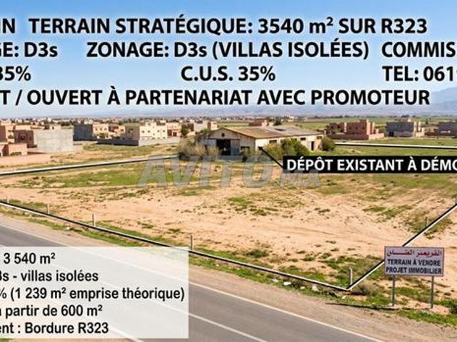 Propriété vente à Bouskoura, Gharb-Chrarda-Beni Hssen