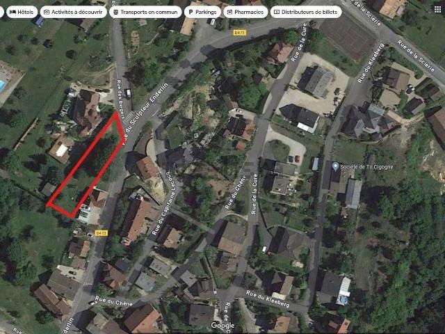 Terrain vente à Durlinsdorf, Collectivité européenne d'Alsace