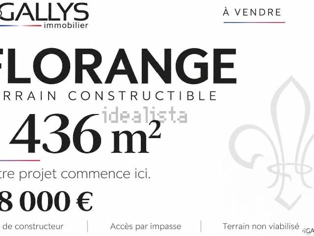 Terrain vente à Ébange-et-Daspich, Florange