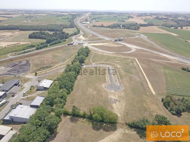 Terrain vente à Zone Artisanale Lafourcade Nord, Gimont