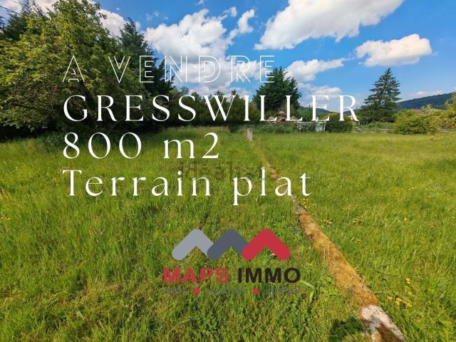 Terrain vente à Gresswiller, Collectivité européenne d'Alsace