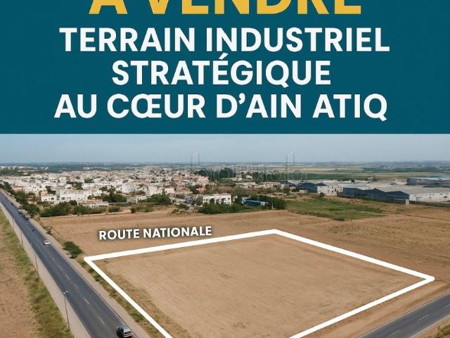 Terrain vente à Aïn Attig