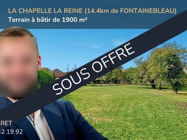 Terrain vente à La Chapelle-la-Reine, Seine-et-Marne