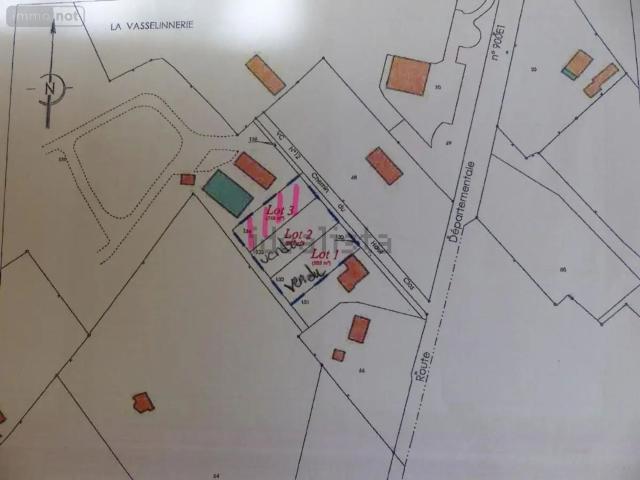 Terrain vente à Saint-Symphorien-le-Valois, La Haye