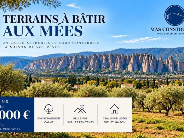 Terrain vente à Les Mées, Alpes-de-Haute-Provence