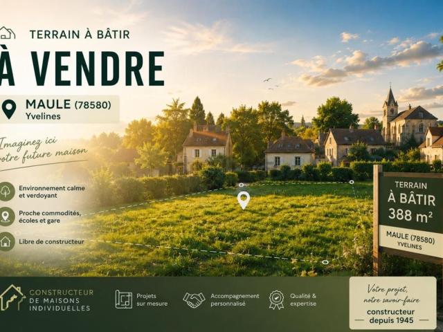 Terrain vente à Maule, Yvelines