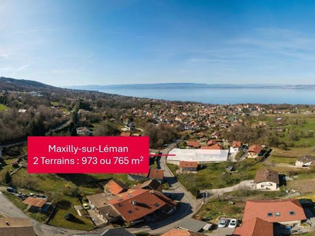 Terrain vente à Thonon-les-Bains, Maxilly-sur-léman