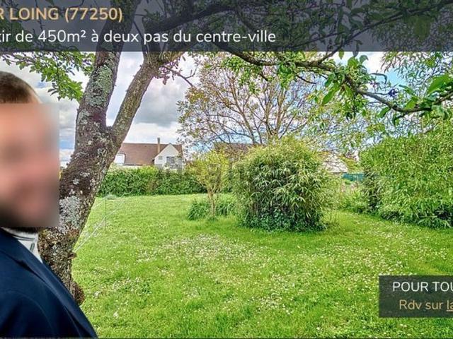 Terrain vente à Moret-sur-Loing, Moret-Loing-et-Orvanne