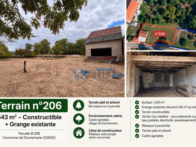 Terrain vente à Nogent-le-Haut, Nogent