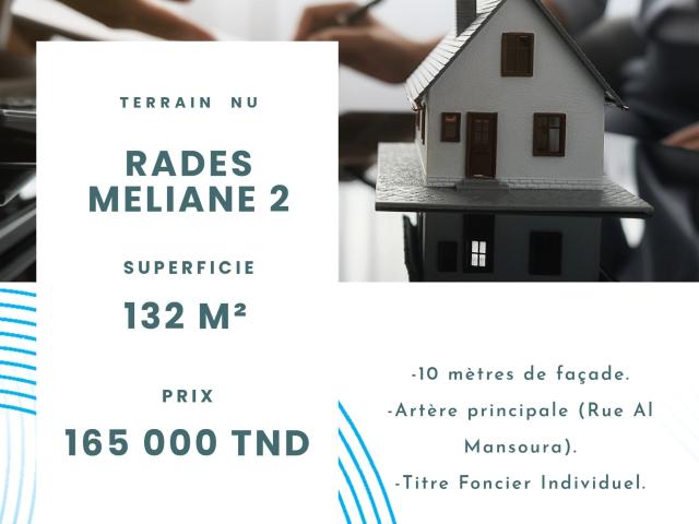 Terrain vente à رادس, معتمدية رادس