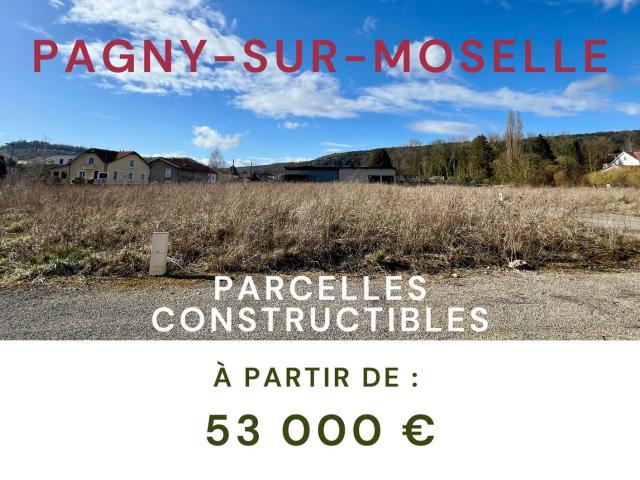 Terrain vente à Pagny-sur-Moselle, Meurthe-et-Moselle