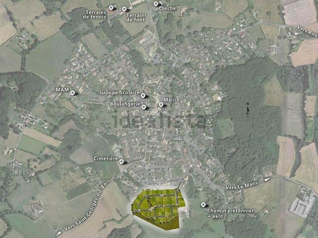 Terrain vente à Pruillé-le-Chétif, Sarthe
