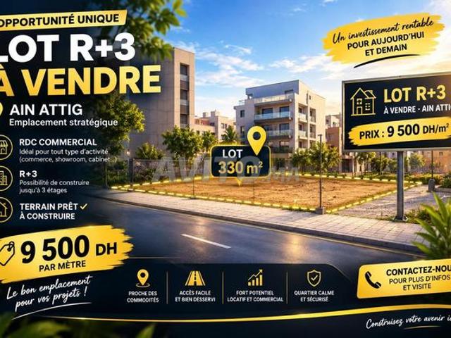 Propriété vente à Témara