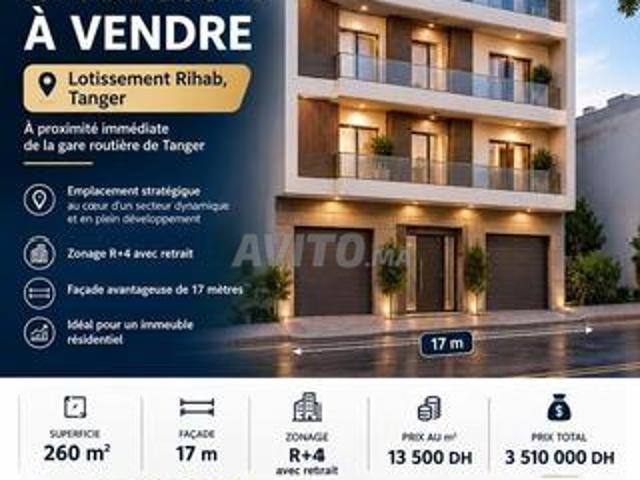 Propriété vente à Tangero, Tanger-Tétouan