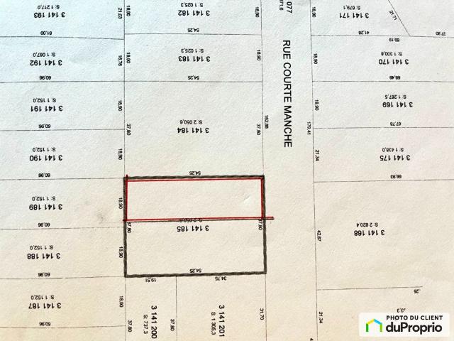 Land for sale in Magog Land for sale in Magog