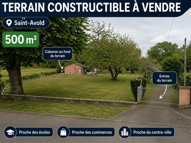 Terrain vente à Saint-Avold, Moselle