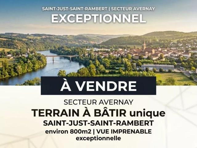 Terrain vente à Saint-Just-sur-Loire, Saint-Just-Saint-Rambert