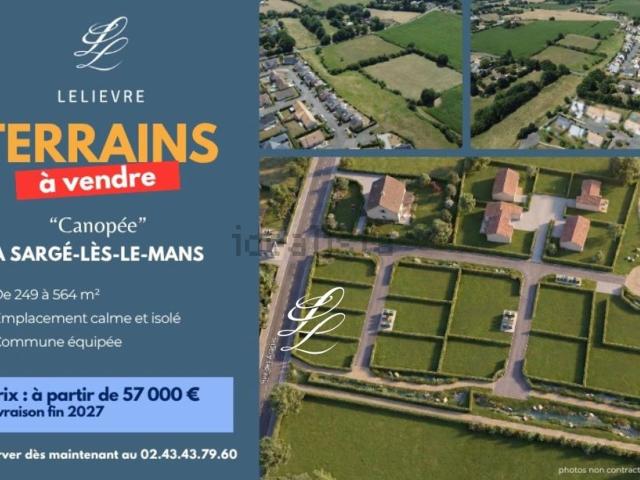 Terrain vente à Le Puits Lauriau, Sargé-lès-le-Mans