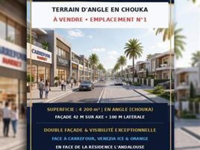 Propriété vente à Bouskoura, Gharb-Chrarda-Beni Hssen