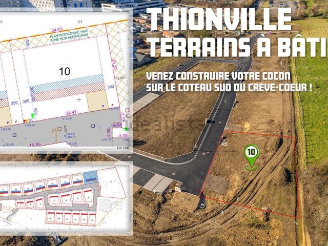 Terrain vente à Côte des Roses, Thionville