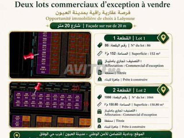 Propriété vente à Laâyoune, Laâyoune-Boujdour-Sakia el Hamra
