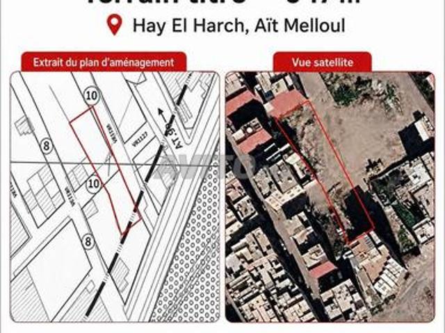 Propriété vente à Aït Melloul, Oued ed Dahab-Lagouira